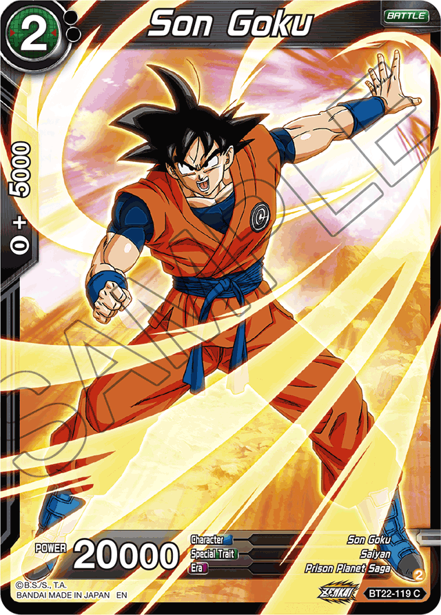 Son Goku - Critical Blow - Common - BT22-119