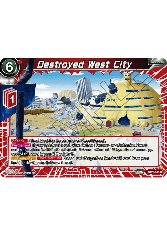 Destroyed West City - Perfect Combination - Common - BT23-006