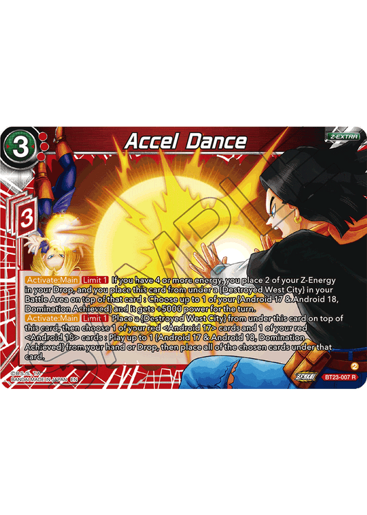 Accel Dance - Perfect Combination - Rare - BT23-007