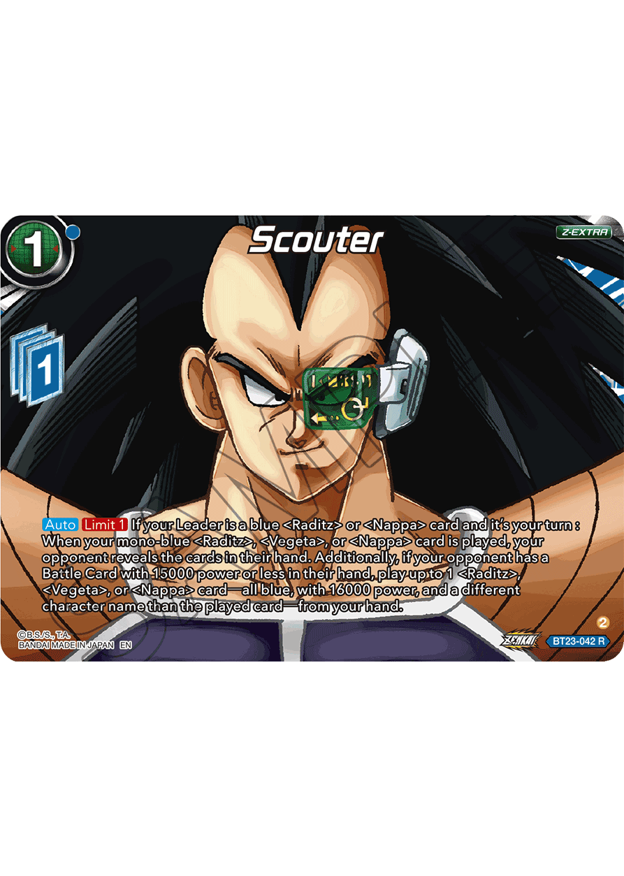 Scouter - Perfect Combination - Rare - BT23-042