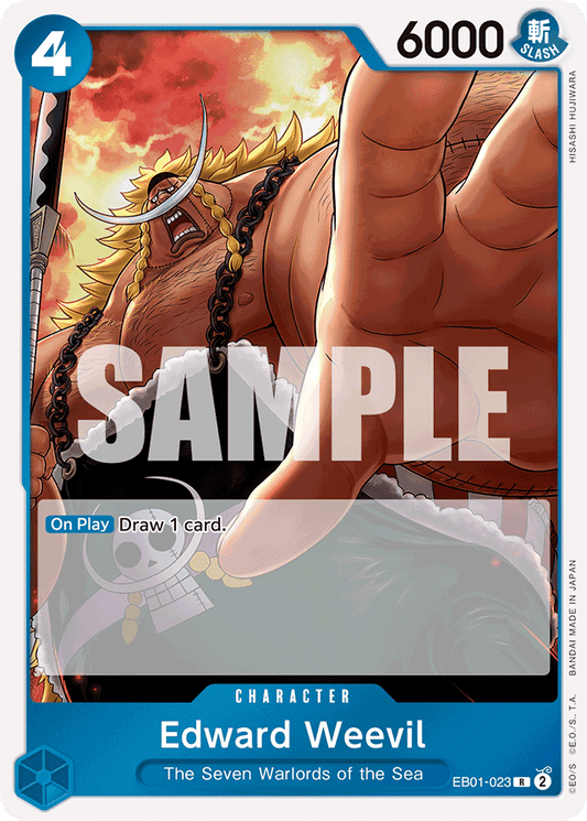 Edward Weevil - Extra Booster: Memorial Collection - R - EB01-023