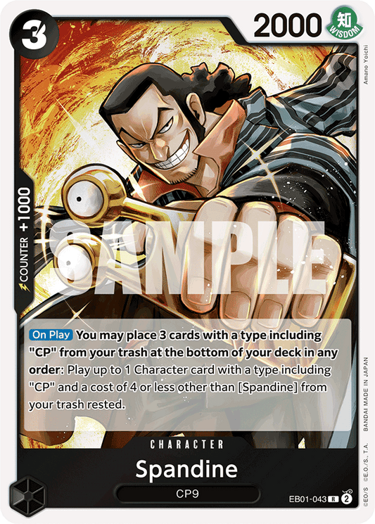 Spandine - Extra Booster: Memorial Collection - R - EB01-043