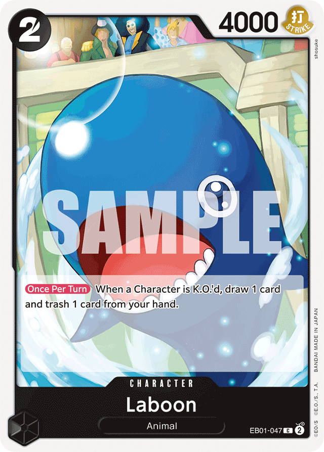 Laboon (047) - Extra Booster: Memorial Collection - C - EB01-047