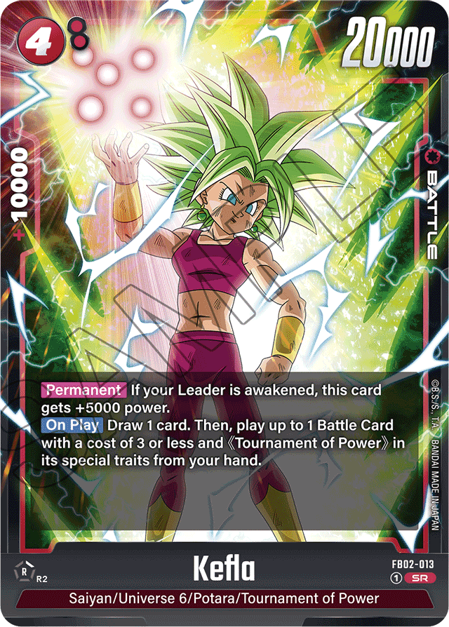 Kefla - FB02-013 - Blazing Aura - Super Rare - FB02-013