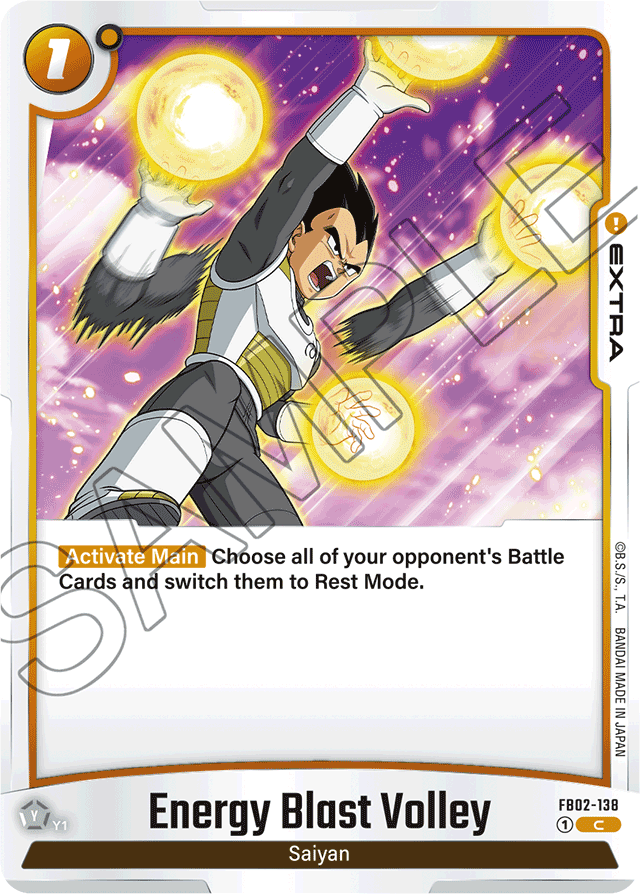 Energy Blast Volley - Blazing Aura - Common - FB02-138