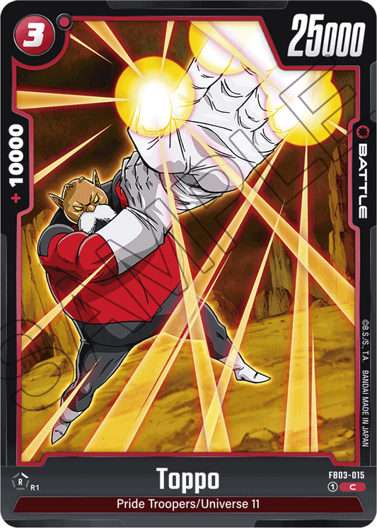 Toppo - FB03-015 - Raging Roar - Common - FB03-015