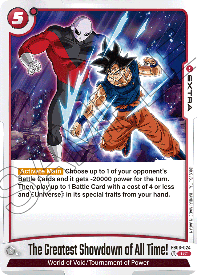 The Greatest Showdown of All Time! - Raging Roar - Uncommon - FB03-024