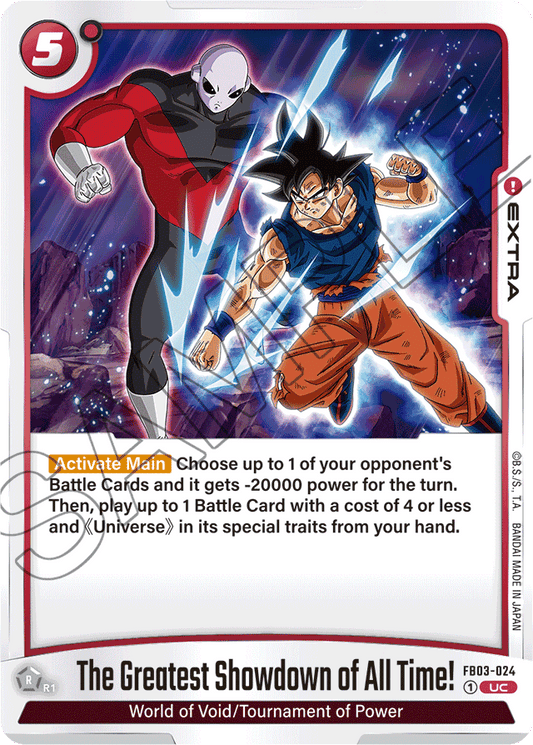 The Greatest Showdown of All Time! - Raging Roar - Uncommon - FB03-024