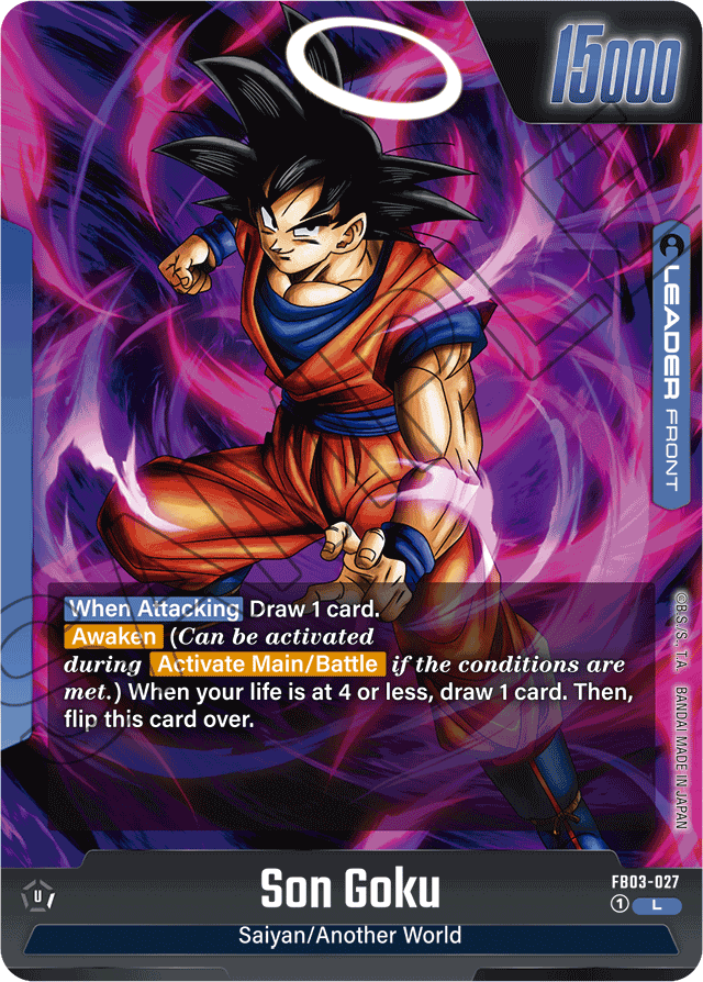 Son Goku - Raging Roar - Leader - FB03-027