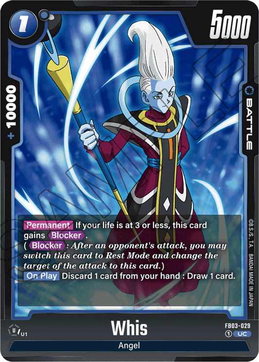 Whis - Raging Roar - Uncommon - FB03-029