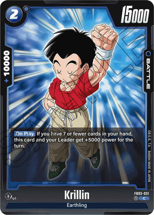 Krillin - Raging Roar - Common - FB03-031