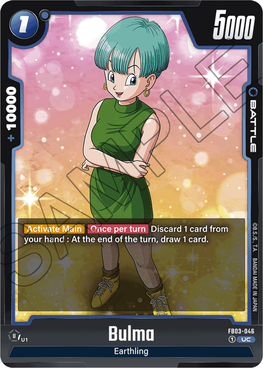 Bulma - FB03-046 - Raging Roar - Uncommon - FB03-046