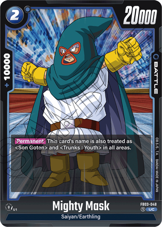 Mighty Mask - Raging Roar - Uncommon - FB03-048