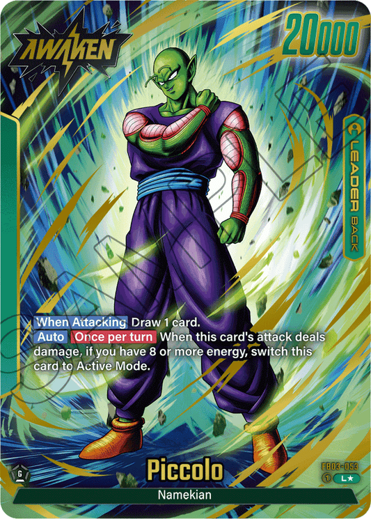 Piccolo - FB03-053 (Alternate Art) - Raging Roar - Leader - FB03-053