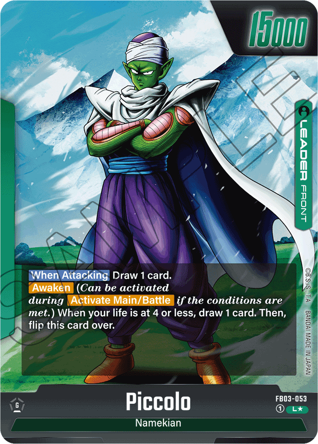 Piccolo - FB03-053 (Alternate Art) - Raging Roar - Leader - FB03-053