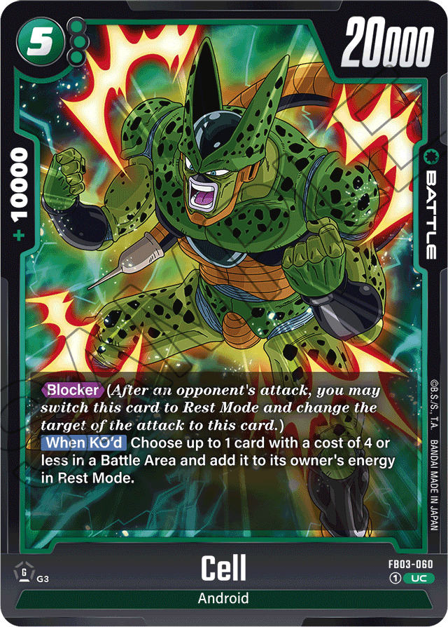 Cell - FB03-060 - Raging Roar - Uncommon - FB03-060