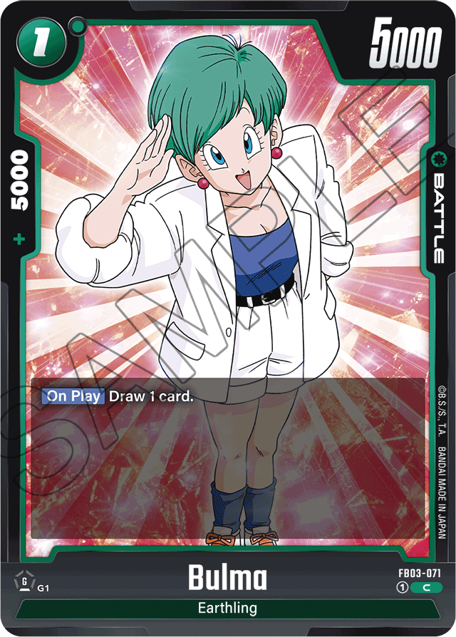 Bulma - FB03-071 - Raging Roar - Common - FB03-071