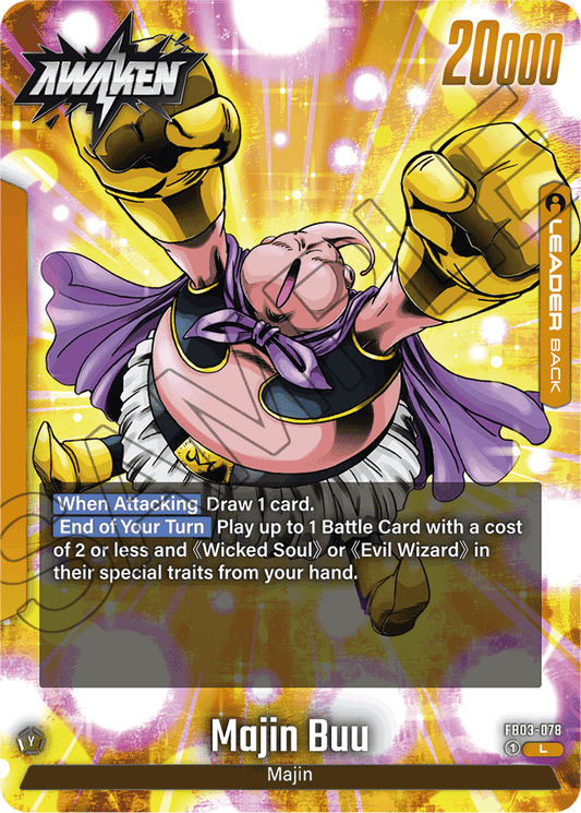 Bibidi // Majin Buu - FB03-078 - Raging Roar - Leader - FB03-078