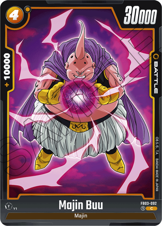 Majin Buu - FB03-092 - Raging Roar - Common - FB03-092