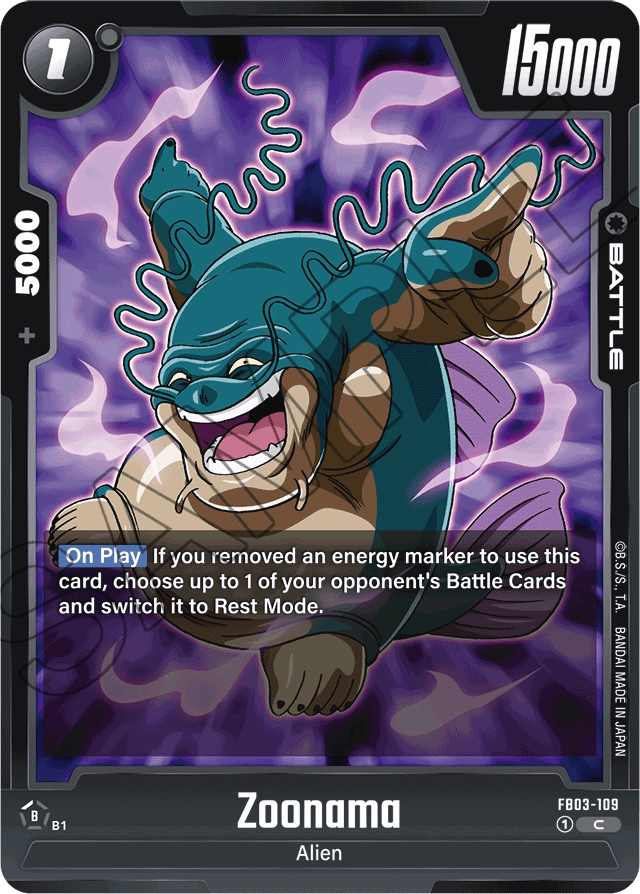 Zoonama - Raging Roar - Common - FB03-109