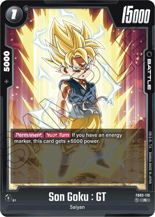 Son Goku : GT - FB03-110 - Raging Roar - Rare - FB03-110