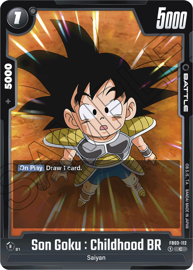 Son Goku : Childhood BR - Raging Roar - Common - FB03-112