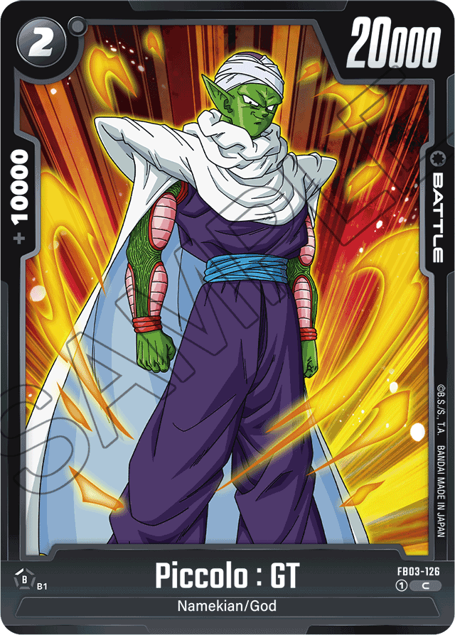 Piccolo : GT - Raging Roar - Common - FB03-126