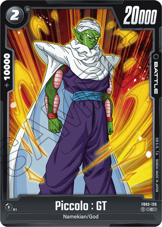 Piccolo : GT - Raging Roar - Common - FB03-126