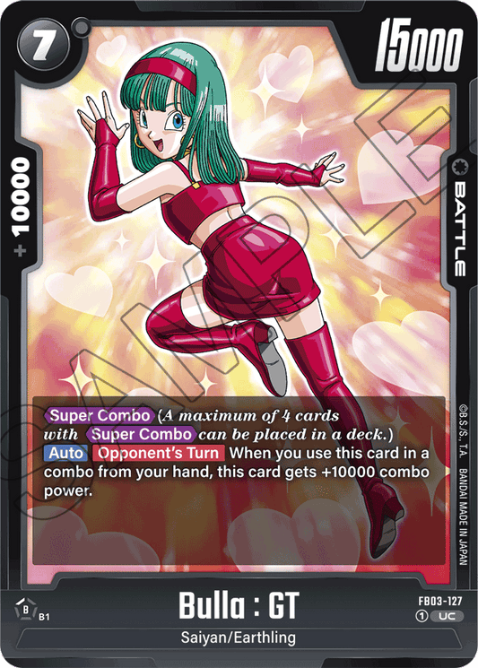 Bulla : GT - Raging Roar - Uncommon - FB03-127