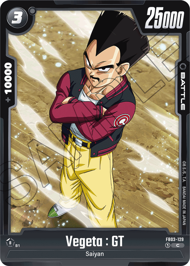 Vegeta : GT - Raging Roar - Common - FB03-129