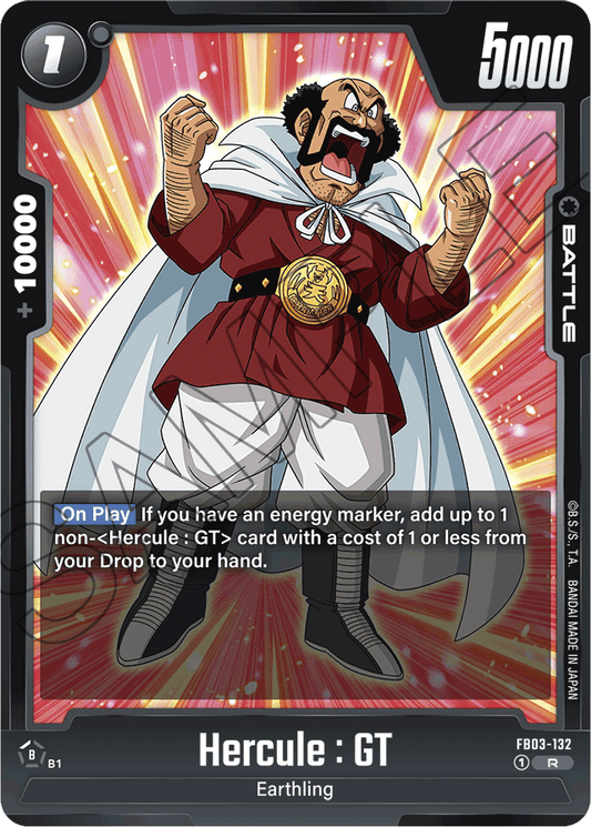 Hercule : GT - Raging Roar - Rare - FB03-132