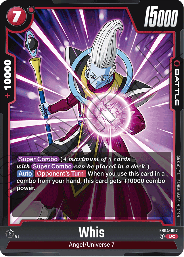 Whis - Ultra Limit - Uncommon - FB04-002