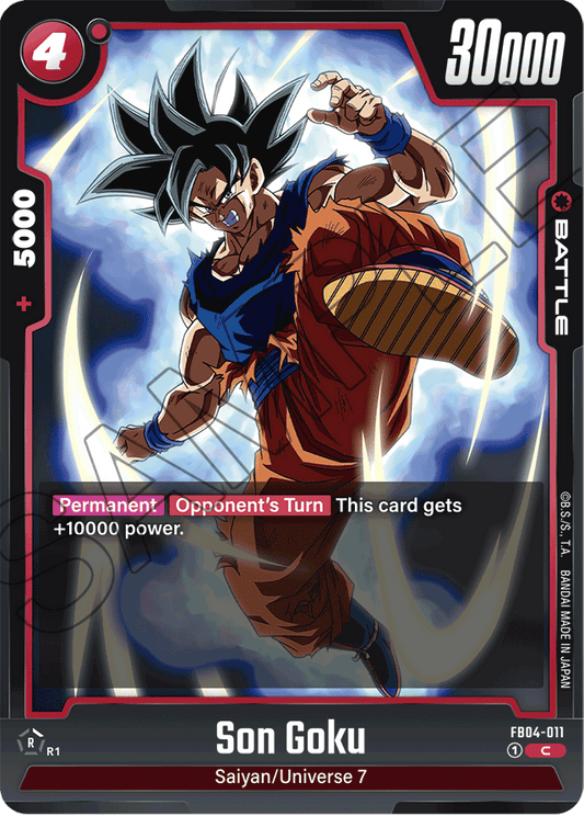 Son Goku - FB04-011 - Ultra Limit - Common - FB04-011