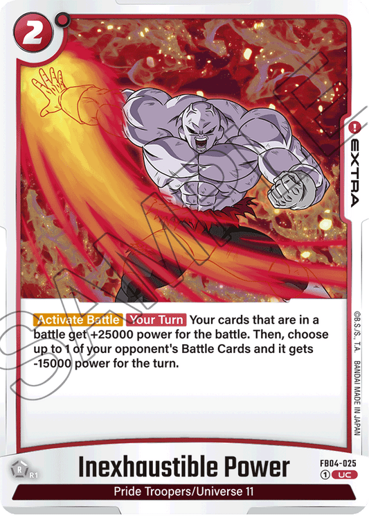 Inexhaustible Power - Ultra Limit - Uncommon - FB04-025