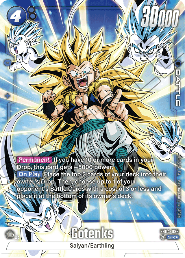 Gotenks - FB04-033 (Alternate Art) - Ultra Limit - Super Rare - FB04-033