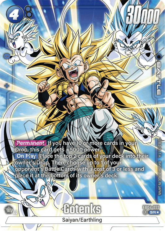 Gotenks - FB04-033 (Alternate Art) - Ultra Limit - Super Rare - FB04-033