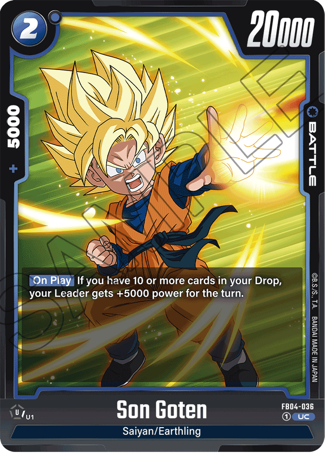 Son Goten - Ultra Limit - Uncommon - FB04-036