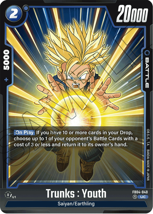 Trunks : Youth - Ultra Limit - Uncommon - FB04-040