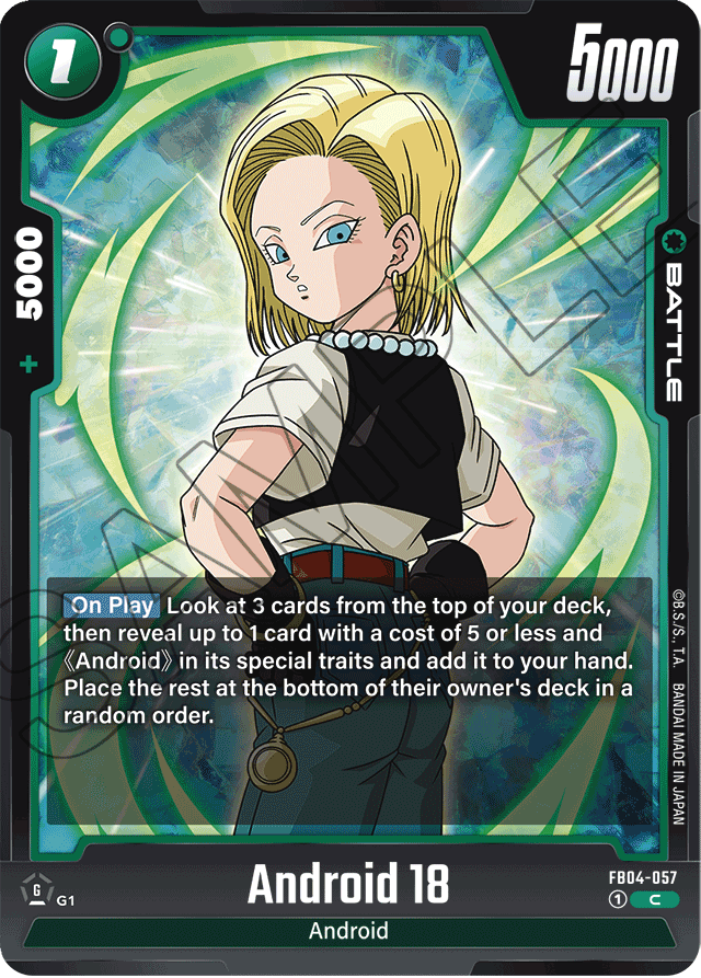 Android 18 - Ultra Limit - Common - FB04-057