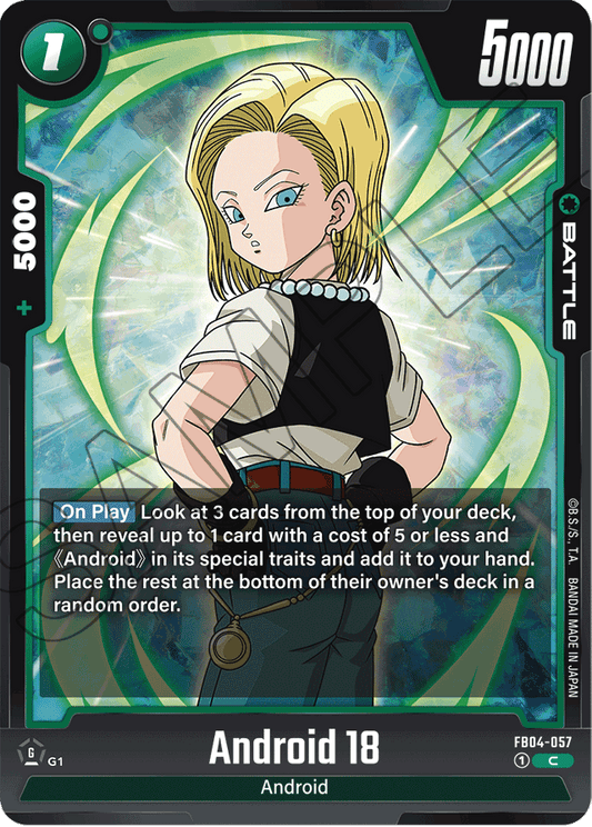 Android 18 - Ultra Limit - Common - FB04-057