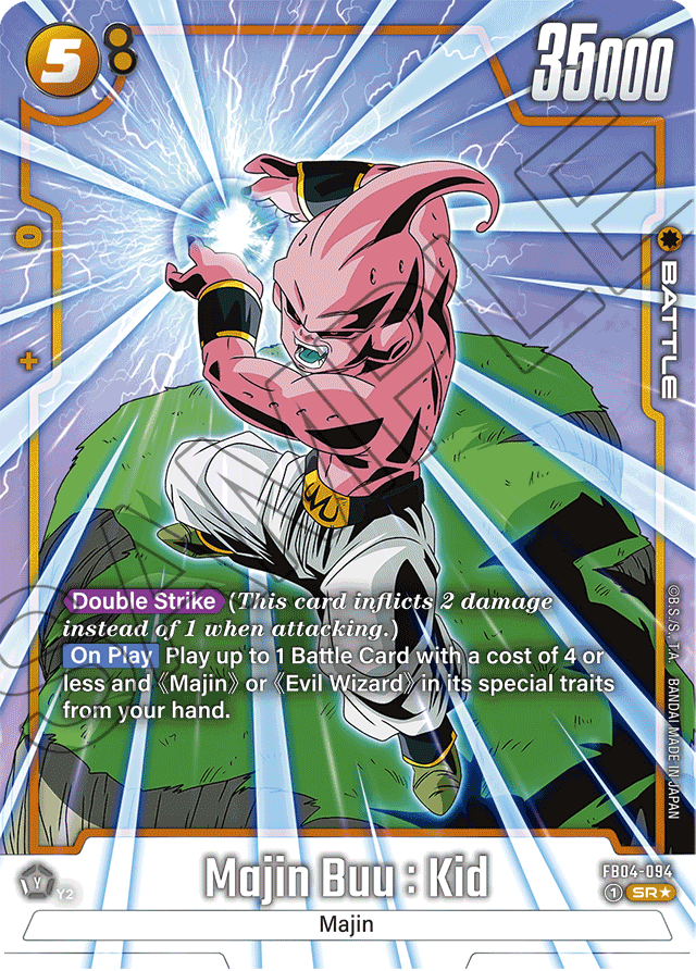 Majin Buu : Kid - FB04-094 (Alternate Art) - Ultra Limit - Super Rare - FB04-094