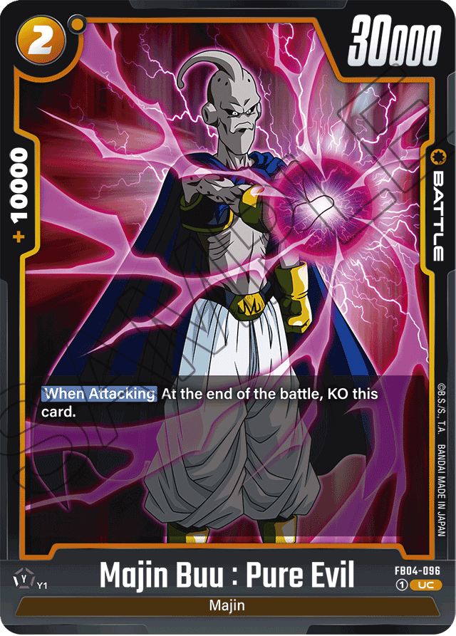 Majin Buu : Pure Evil - Ultra Limit - Uncommon - FB04-096