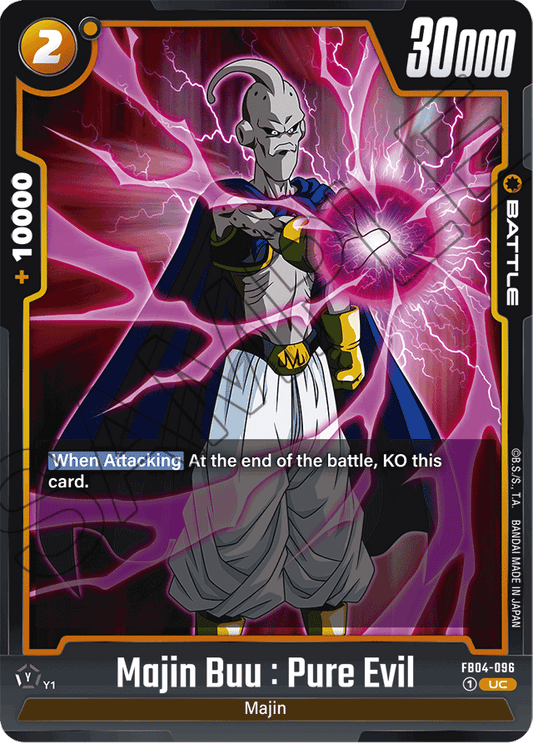 Majin Buu : Pure Evil - Ultra Limit - Uncommon - FB04-096