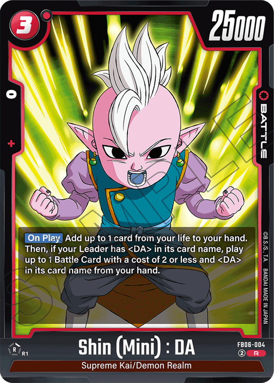 Shin (Mini) : DA - Rivals Clash - Rare - FB06-004
