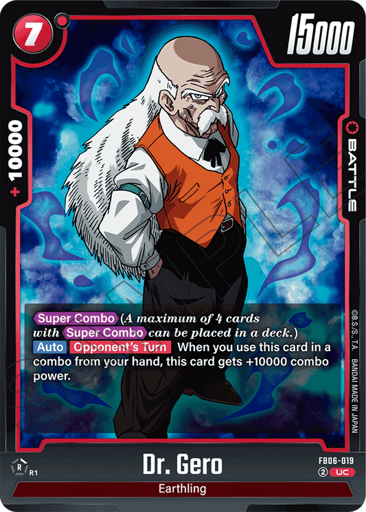 Dr. Gero - Rivals Clash - Uncommon - FB06-019