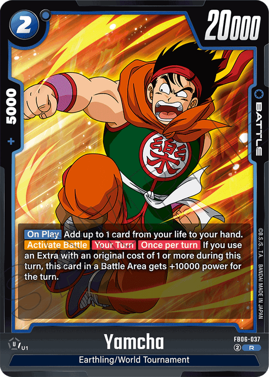 Yamcha - Rivals Clash - Rare - FB06-037