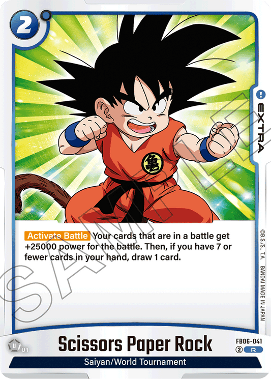 Scissors Paper Rock - Rivals Clash - Rare - FB06-041