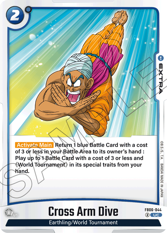 Cross Arm Dive - Rivals Clash - Uncommon - FB06-044