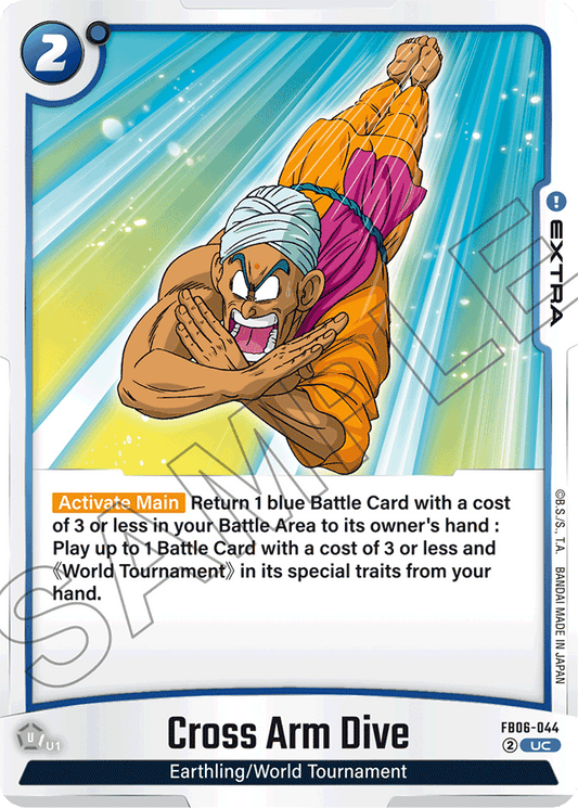 Cross Arm Dive - Rivals Clash - Uncommon - FB06-044