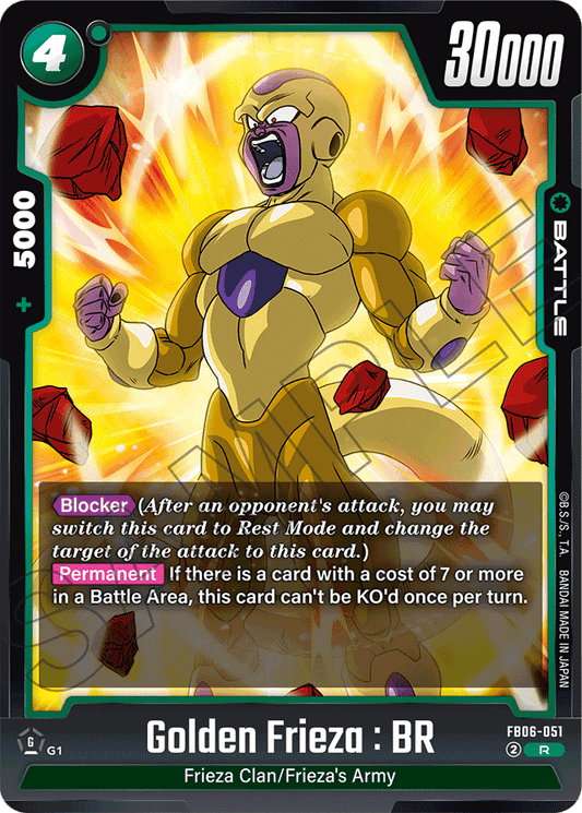 Golden Frieza : BR - Rivals Clash - Rare - FB06-051